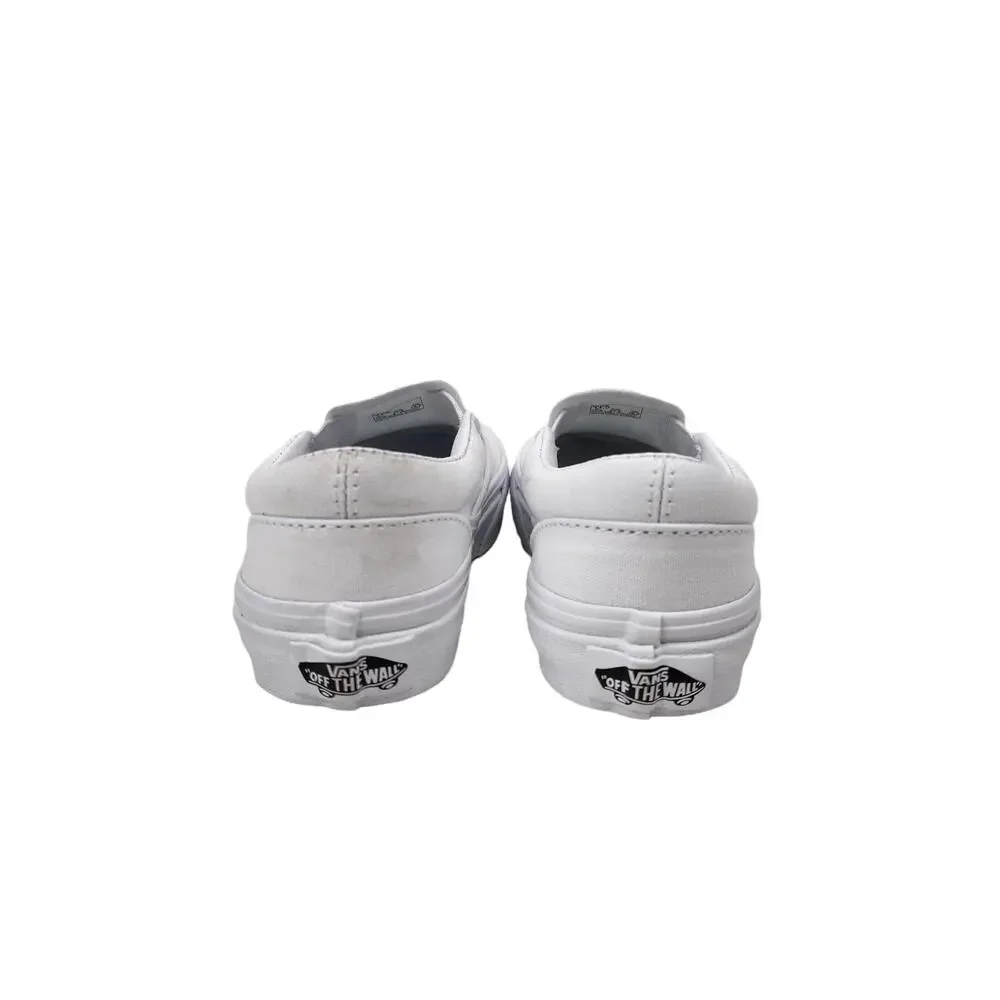 Vans Boys Classic Slip-On (/YTH) - True White - 2 Youth